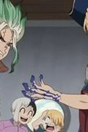 Dr. STONE Season 4 Episode 1 - Poster